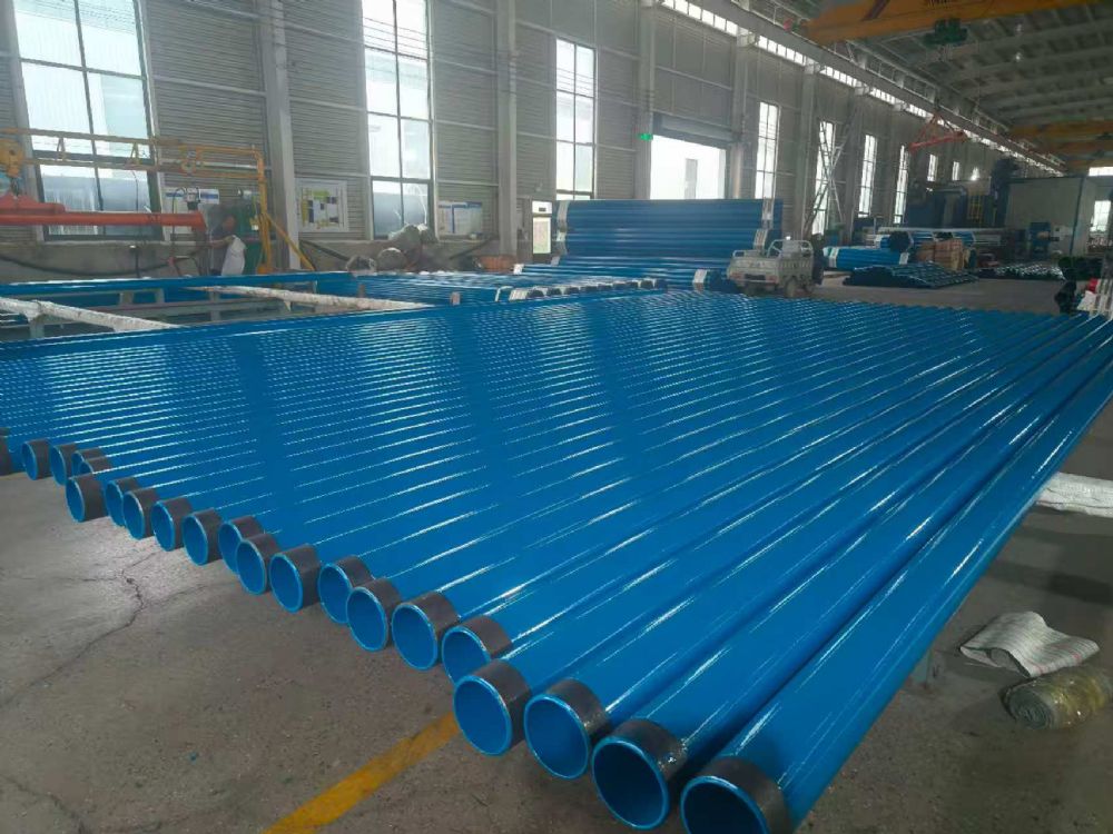 6米定尺外流口涂塑钢管