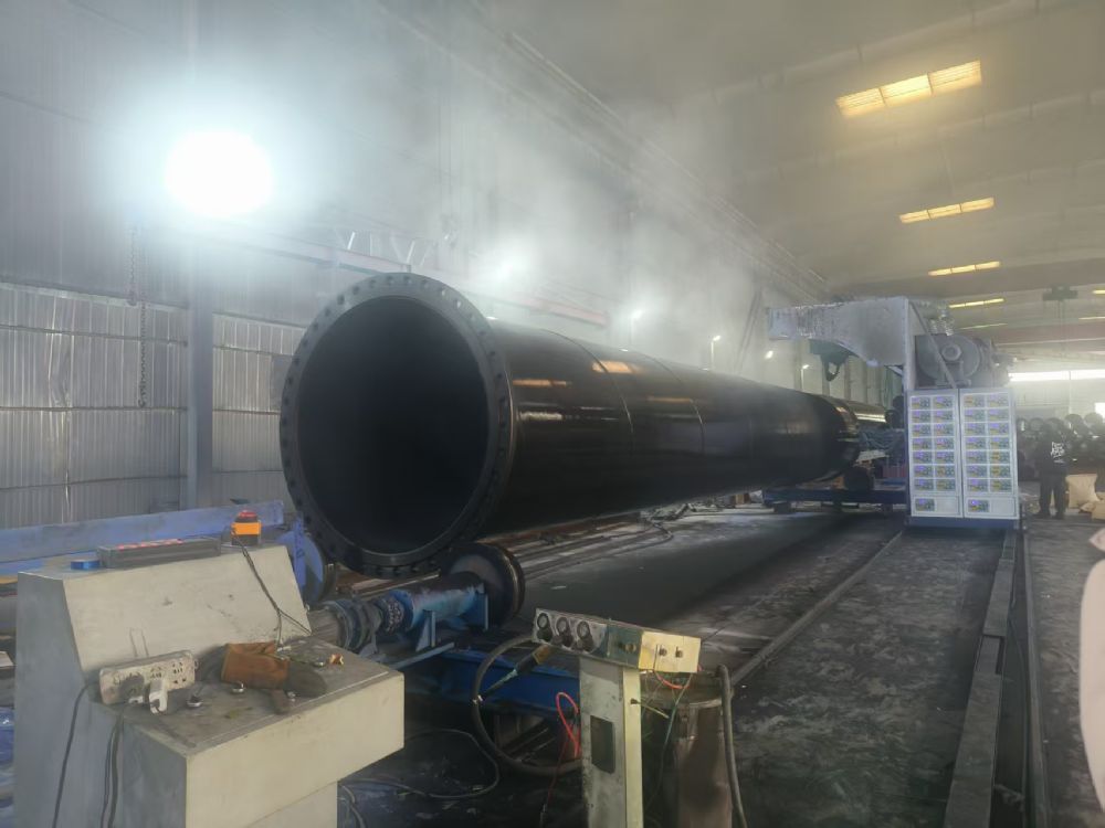 法兰连接矿用涂塑钢管